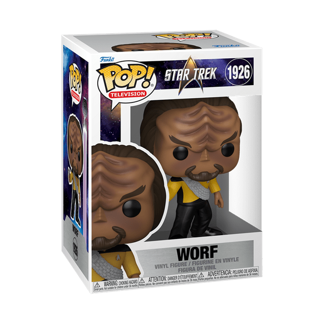 Worf 1926 Star Trek The Next Generation Funko Pop Vinyl - 2