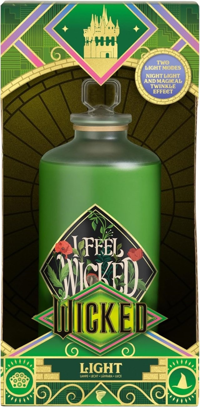 Elphaba Potion Bottle Light Wicked Shaped Light - 3