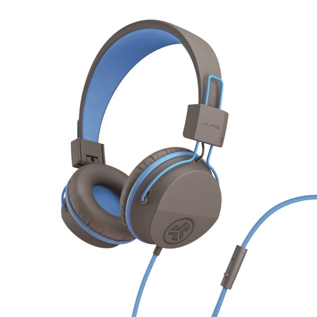 JLab Jbuddies Studio Blue/Grey Kids Headphones - 1