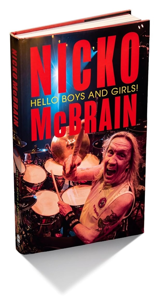 Hello Boys and Girls! Hardback By Nicko McBrain - 2