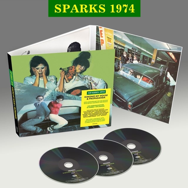 Sparks 1974: Kimono My House & Propaganda 30th Anniversary 3CD - 1