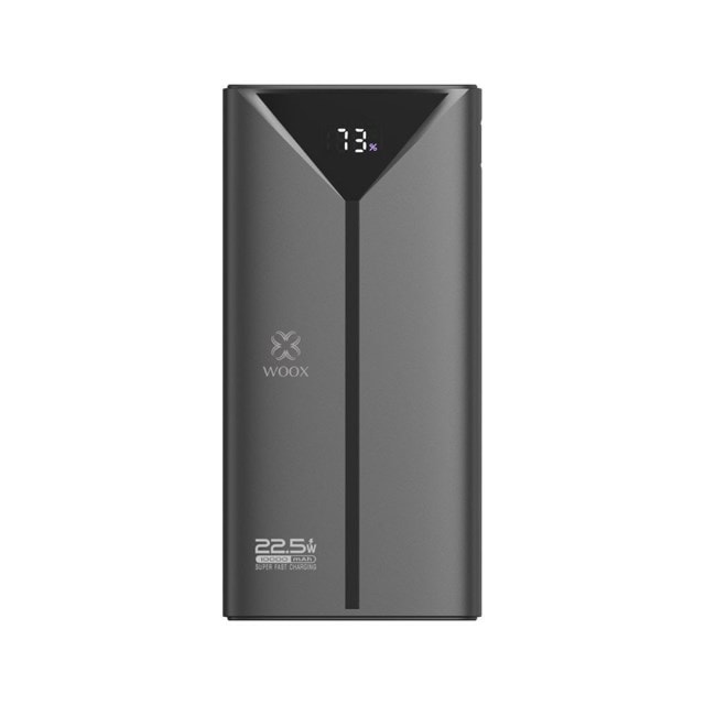 Woox Fast Charge 22.5W 10000mAh Power Bank with 3-in-1 Integrated Cable - 4