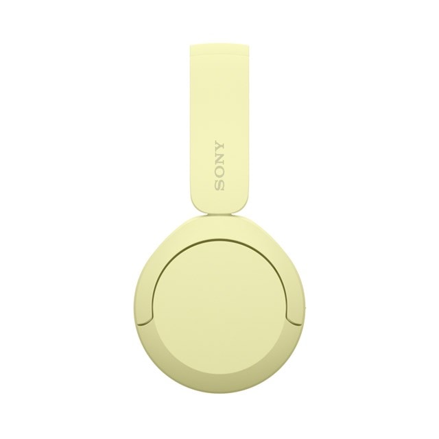 Sony WH-CH520 Yellow Bluetooth Headphones - 9