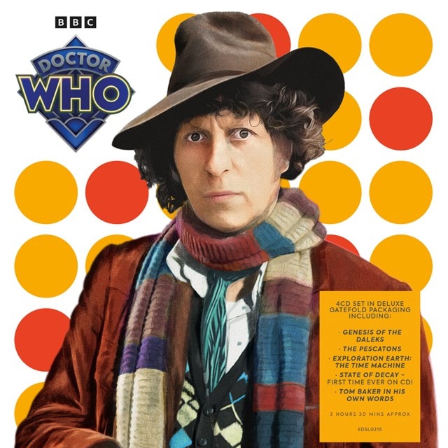 Doctor Who: The Tom Baker Collection 4CD Deluxe Gatefold Packaging - 2