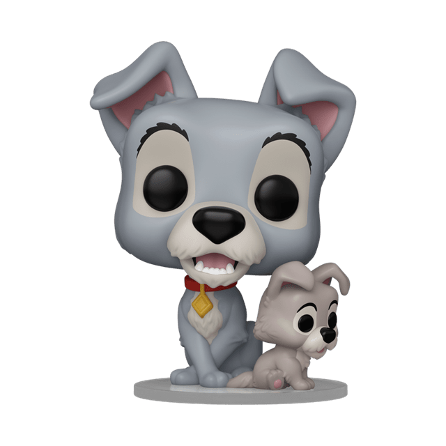 Tramp With Puppy 1554 Lady & The Tramp 70th Anniversary Funko Pop Vinyl - 1