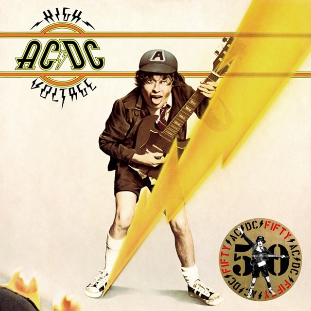 High Voltage - 50th Anniversary Limited Edition Gold Vinyl - 2
