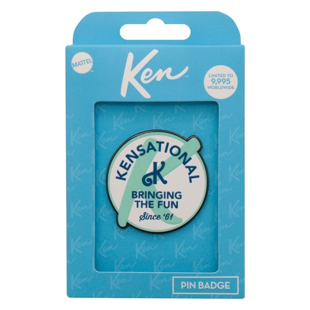 Kensational Ken Barbie Limited Edition Pin Badge - 2