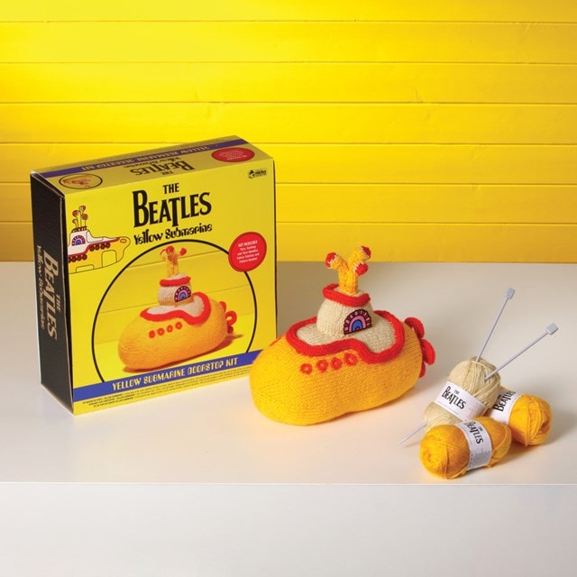 Yellow Submarine Doorstop The Beatles Hero Collector Knit Kit - 1