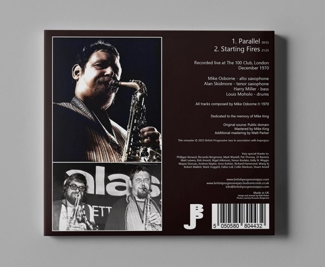 Starting Fires: Live at the 100 Club, 1970 - 2