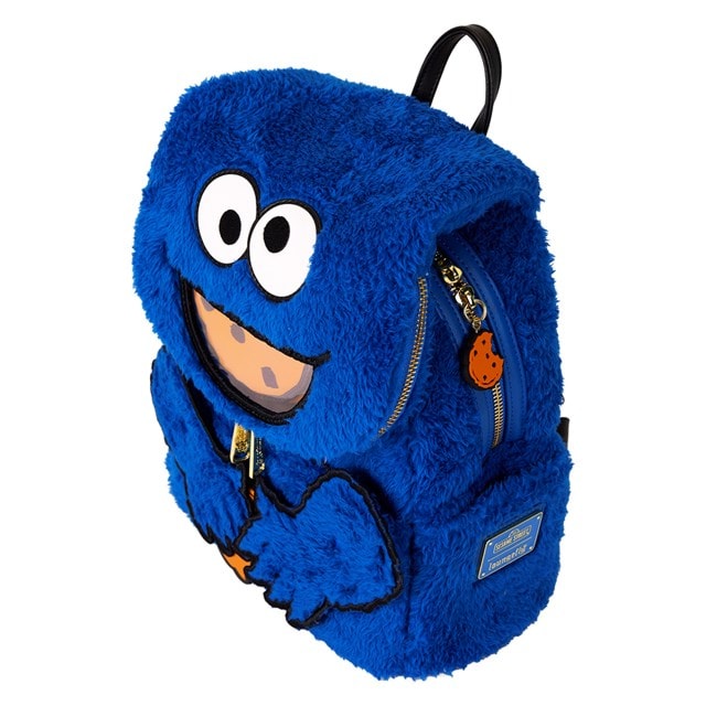 Cookie Monster Plush Sesame Street Loungefly Mini Backpack - 8