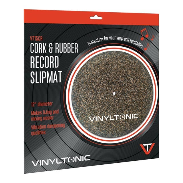Vinyl Tonic Cork Rubber Record Slipmat - 1