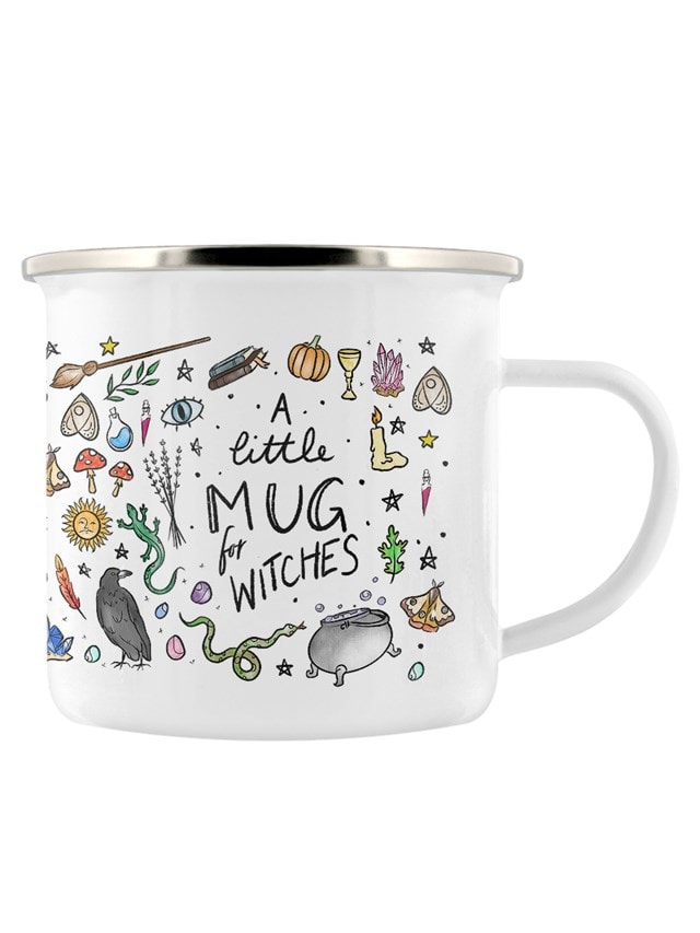 A Little Mug For Witches Enamel Mug - 3