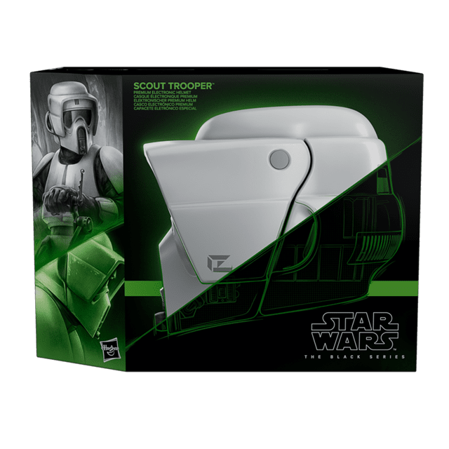 Scout Trooper Star Wars The Black Series Return of the Jedi Premium Electronic Helmet - 8