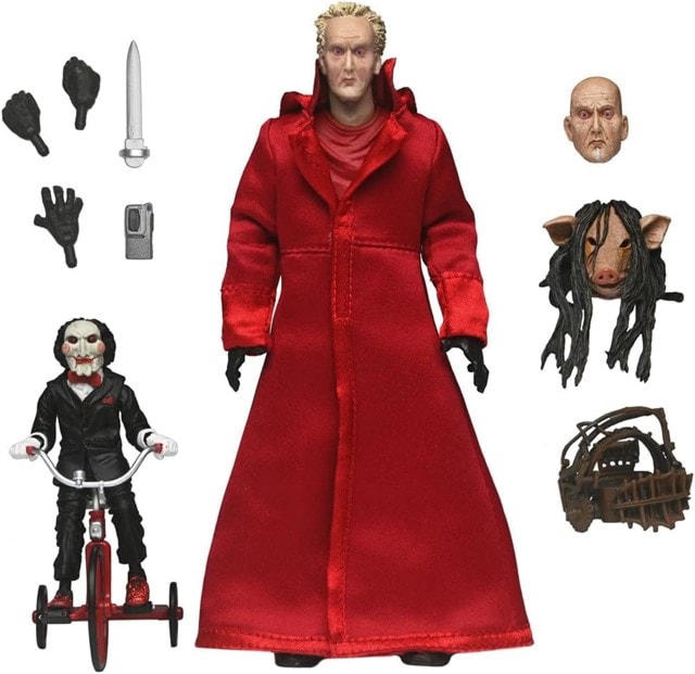 The Jigsaw Killer Red Robe With Billy The Puppet Saw NECA Ultimate Action Figure - 2
