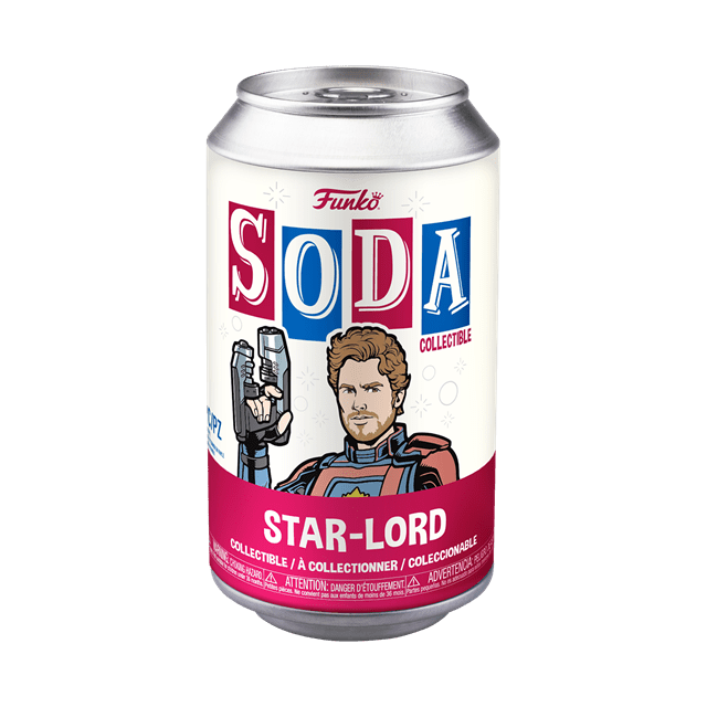Star-Lord: Guardians Of The Galaxy 3 Funko Vinyl Soda - 2