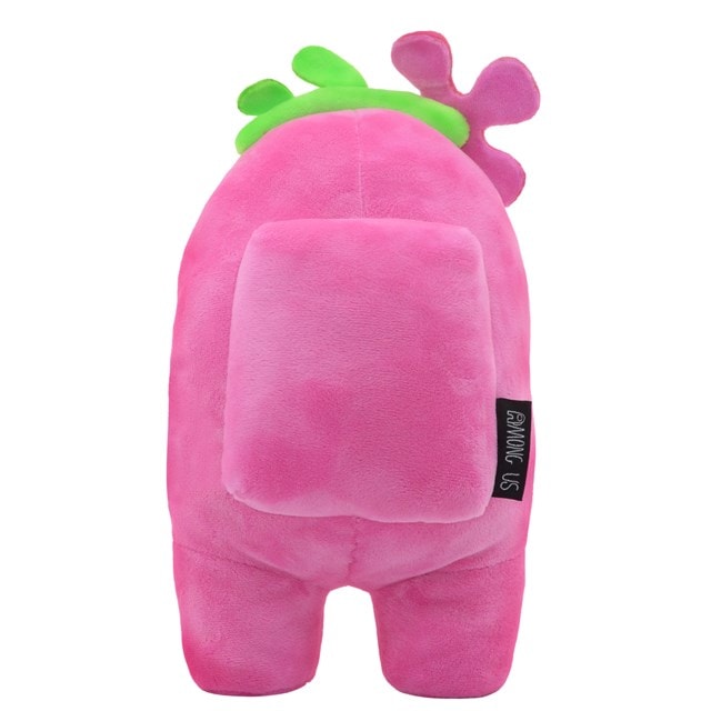 Pink + Flower Official Plush With Accessory (12''/30cm) Among Us Soft Toy - 2