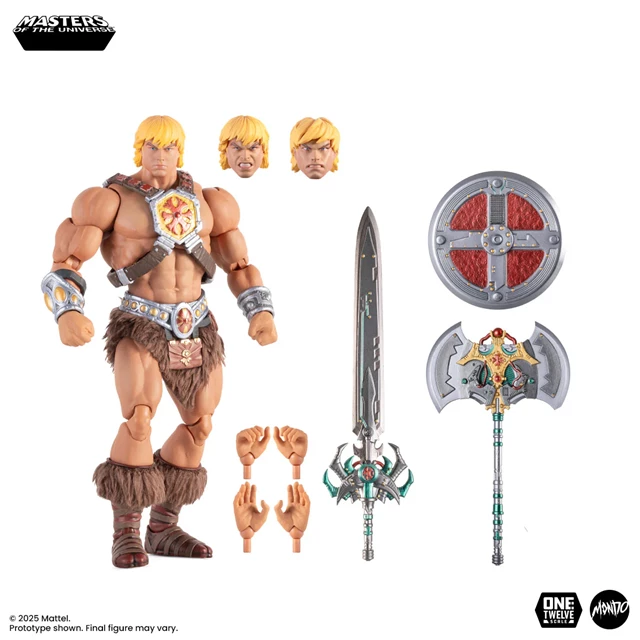 MOTU200X He-Man Masters Of The Universe Mondo 1/12 Scale Figure - 2