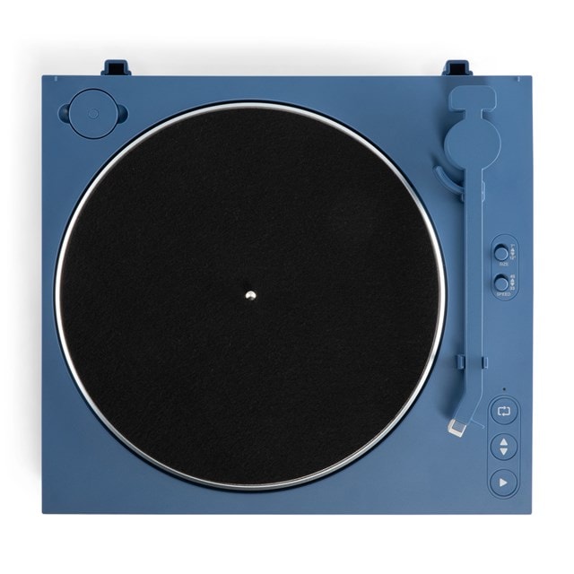 Victrola Automatic Blue Bluetooth Turntable - 7