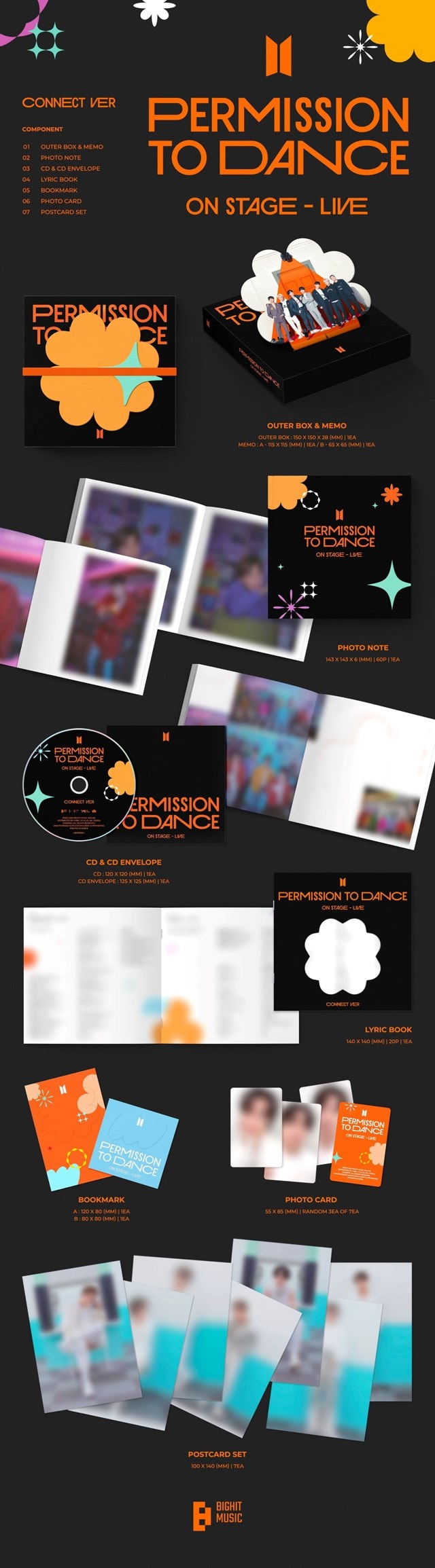 Permission to Dance On Stage - Live (Connect Ver.) | HMV Store