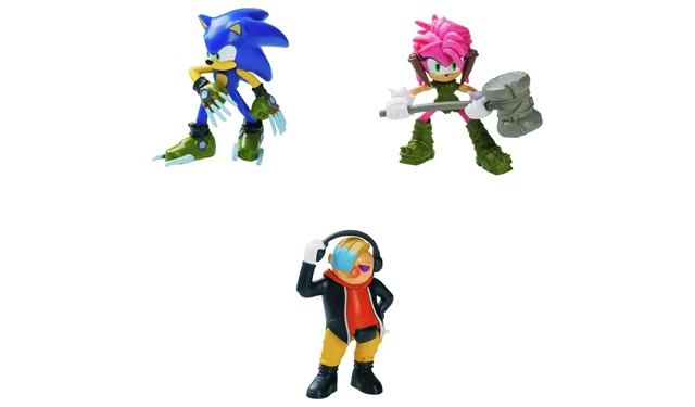 Sonic Prime Collectible Figure 3 Pack Assortment - 3