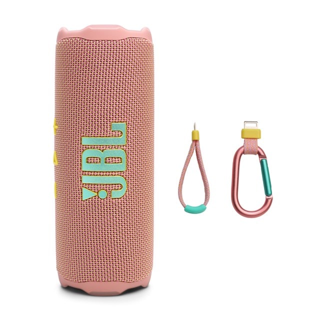JBL Flip 7 Pink Bluetooth Speaker - 13