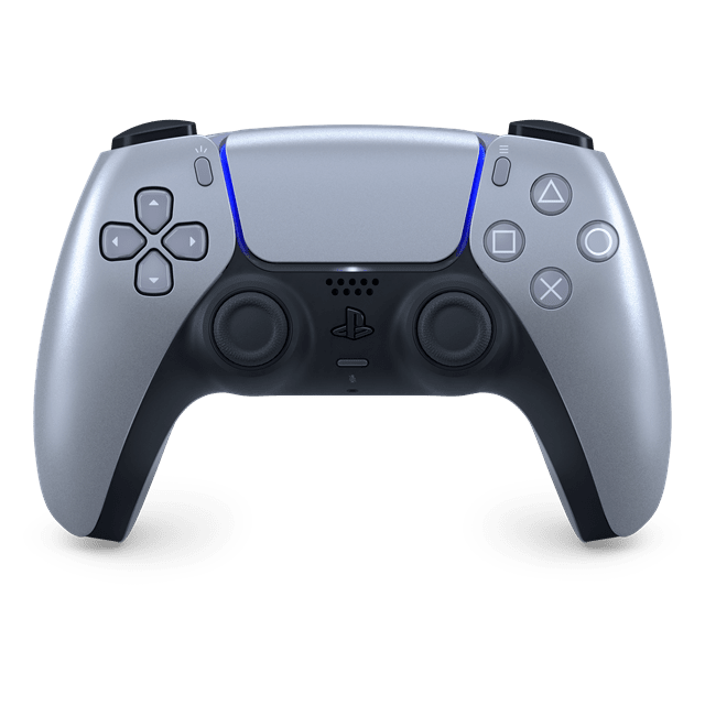 Official PlayStation 5 DualSense Controller - Sterling Silver - 1