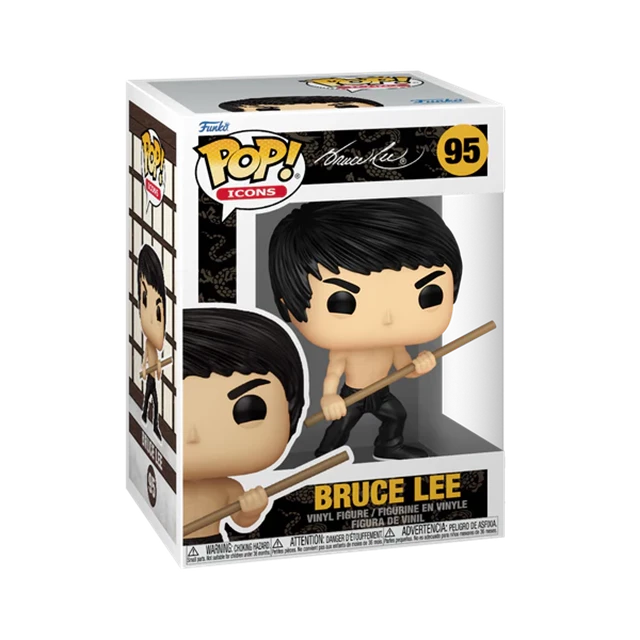 Bruce Lee With Bo Staff 95 Funko Pop Vinyl - 2