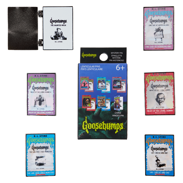 Goosebumps Books Lenticular Loungefly Mystery Box Pins - 2