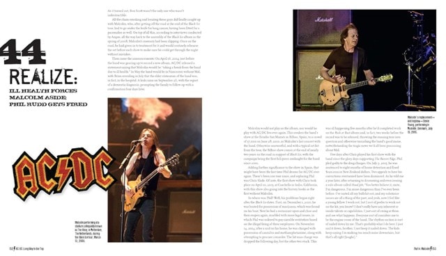 AC/DC: Long Way to the Top Hardback By Martin Popoff - 9