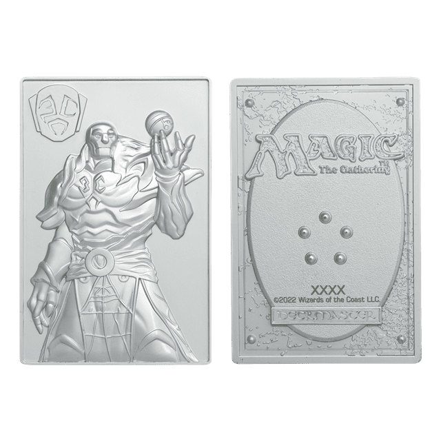 Magic The Gathering Limited Edition .999 Silver Plated Karn Metal Collectible - 2
