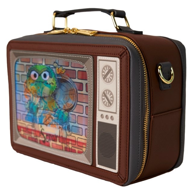 Lenticular Retro TV Sesame Street Loungefly Crossbody Bag - 3