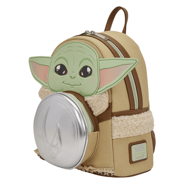 Grogu & Anzellan Star Wars Mandalorian Loungefly Mini Backpack - 3