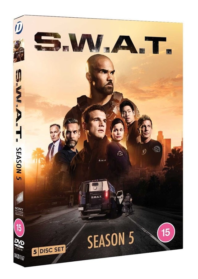 S.W.A.T. Season 5 DVD, 2022 SWAT TV Series