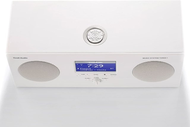Tivoli Audio Music System 3+ White Bluetooth Speaker with DAB+ & FM Radio - 3