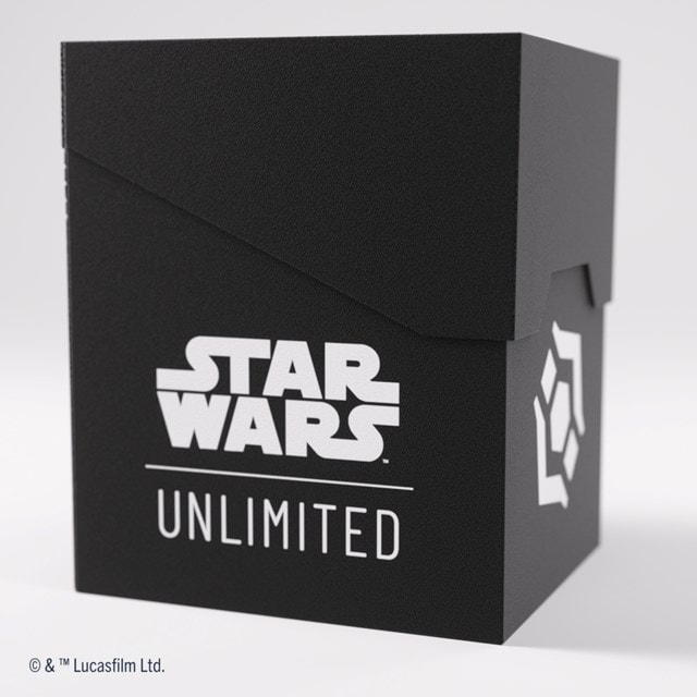 Gamegenic Star Wars Unlimited Black/White Soft Crate Deck Box - 2