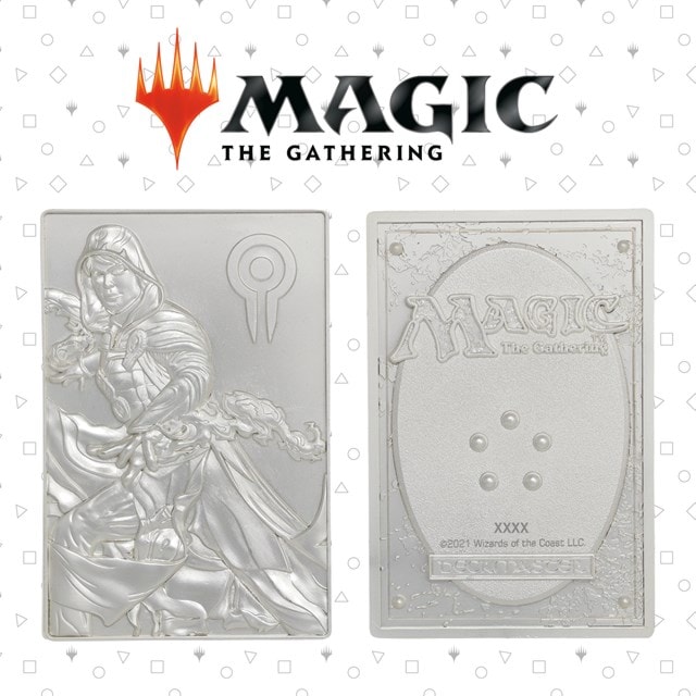 Magic the Gathering Limited Edition .999 Silver Plated Jace Beleren Metal Collectible - 1