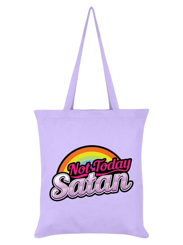 Not Today Satan Tote Bag - 1