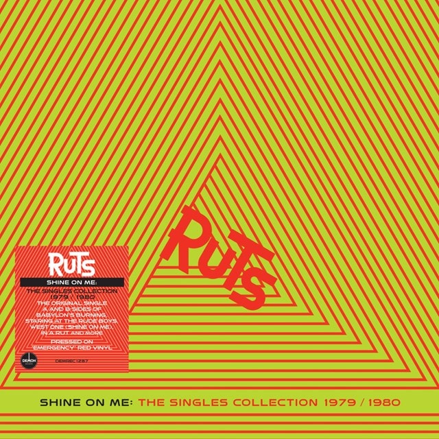 Shine On Me: The Singles 1979-1980 - Emergency Red Translucent Vinyl - 2