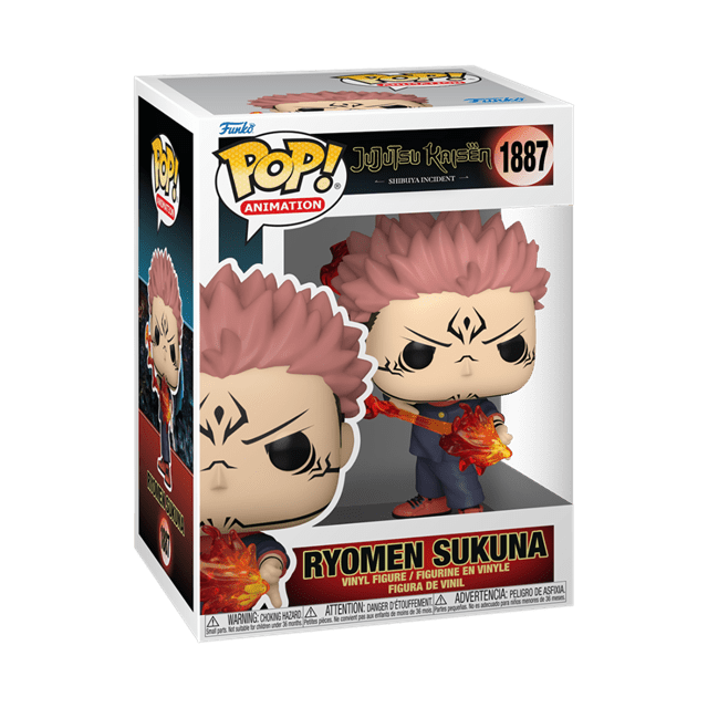 Ryomen Sukuna Fire Arrow 1887 Jujutsu Kaisen Funko Pop Vinyl - 2