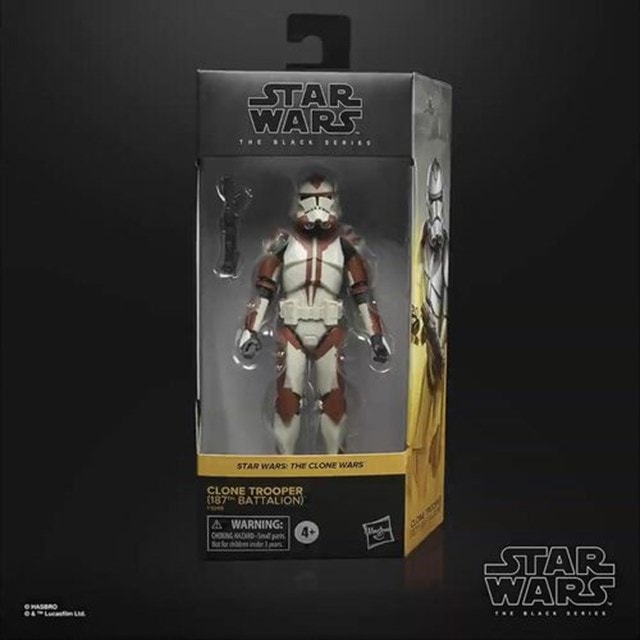 Clone Trooper (187th Battalion) Star Wars Black Series Action Figure - 3