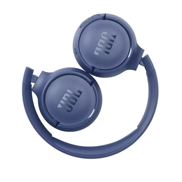 JBL Tune T510BT Blue Bluetooth Headphones - 5