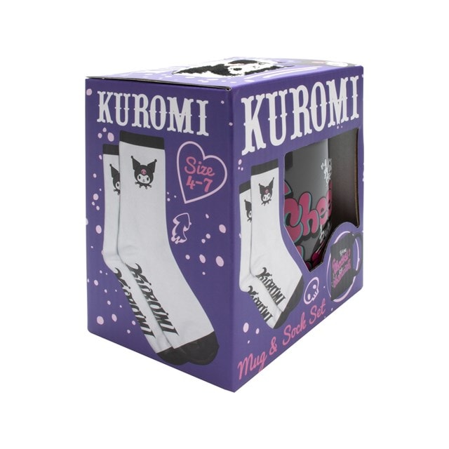 Kuromi Mug & Sock Set - 2