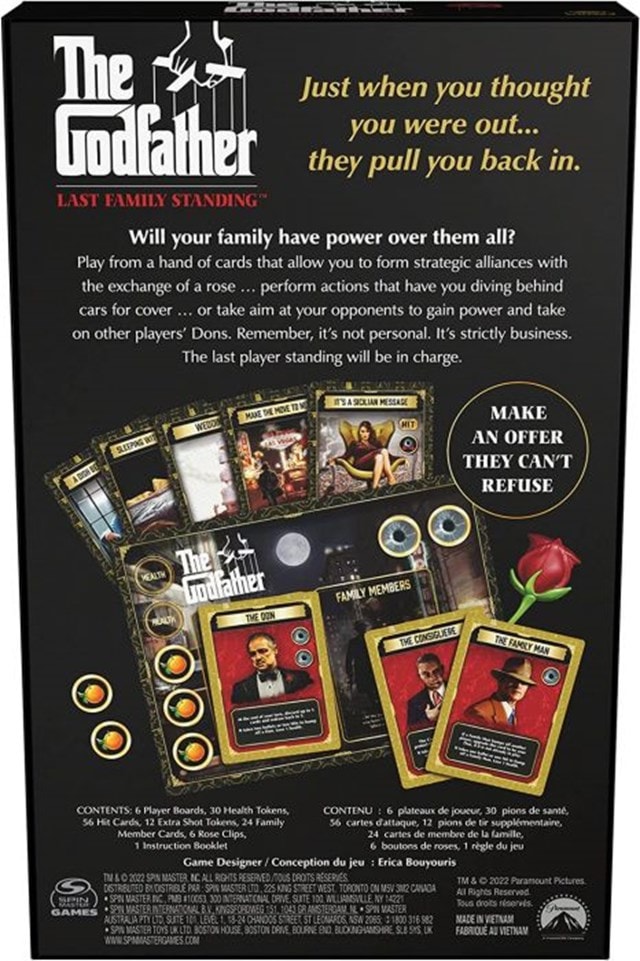 Godfather Card Game - 5