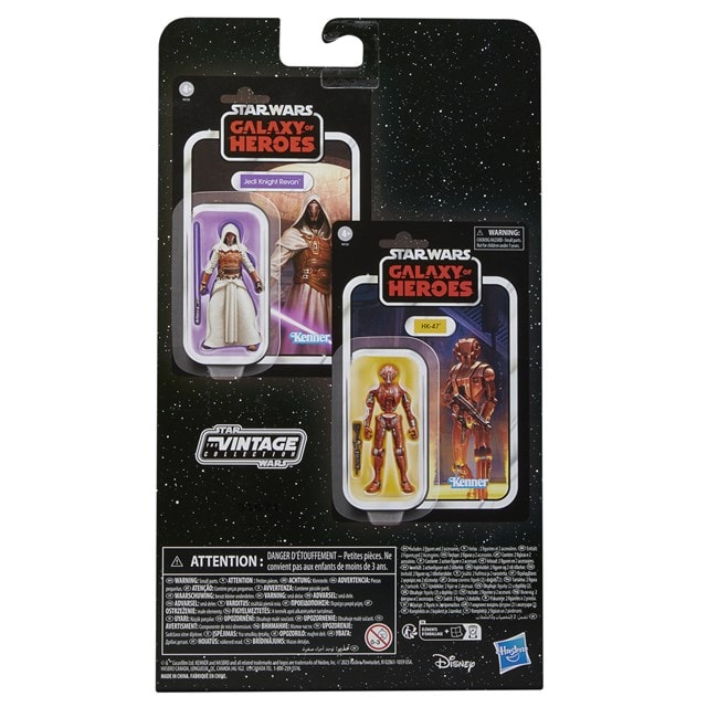 HK-47 & Jedi Knight Revan Star Wars The Vintage Collection Galaxy of Heroes Action Figures 2-Pack - 29