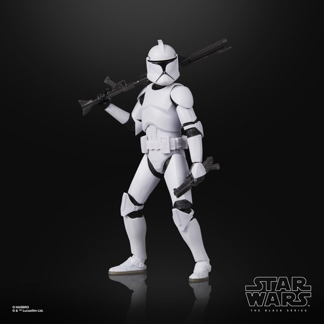Star Wars The Black Series Phase I Clone Trooper Attack of the Clones Action Figure - 1