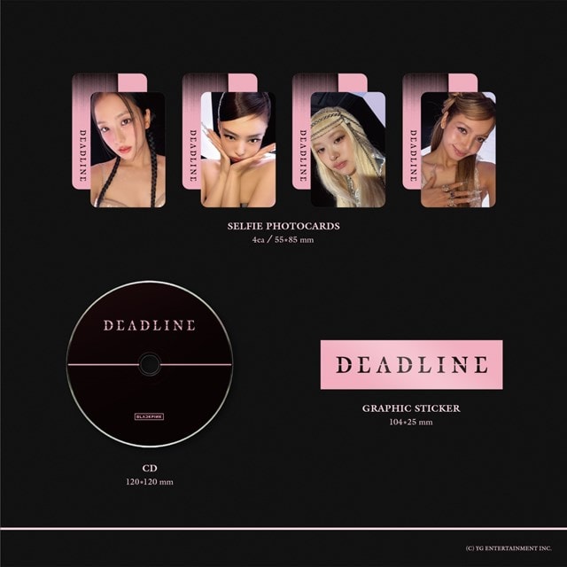 BLACKPINK 3rd Mini Album [DEADLINE] PINK Ver. - 4