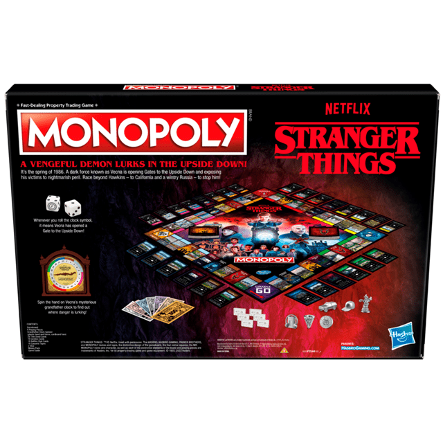 Stranger Things Monopoly Board Game - 3