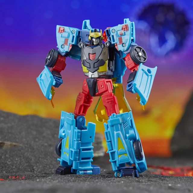 Transformers Legacy United Deluxe Class Cybertron Universe Hot Shot Hasbro Action Figure - 6