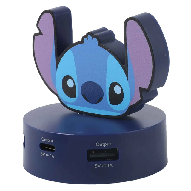 Lilo & Stitch Stitch Head Multi-Port Charging Hub - 2