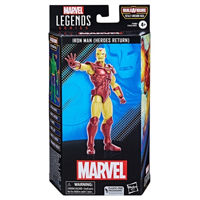Iron Man (Heroes Return) Marvel Legends Series Marvel Comics Action Figure - 6